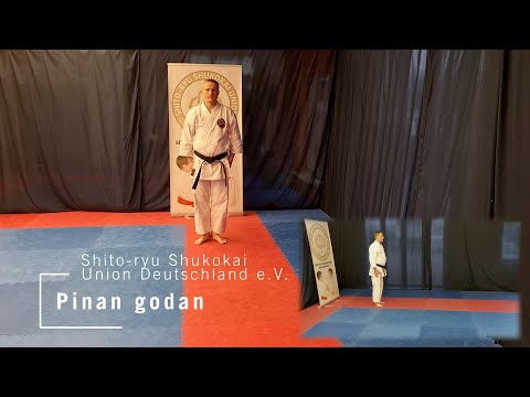 Pinan Godan // Shito ryu // Kata with names of the techniques