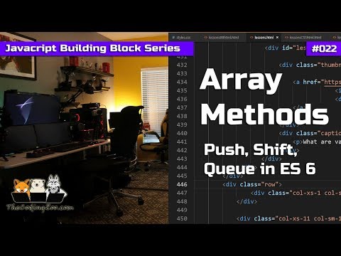 Array Methods Push Shift Queue In Es6 Javascript Building Blocks 22