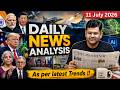 THE HINDU Newspaper Analysis July 11 2026 Current Affairs Today July 11 Editorial Analysis