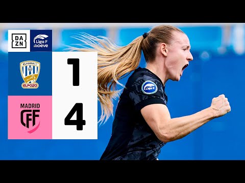 Alhama CF ElPozo vs Madrid CFF (1-4) | Resumen y goles | Highlights Liga F
