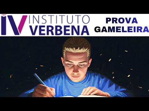 RACIOCÍNIO LÓGICO INSTITUTO VERBENA - REVISÃO PARA CÂMARA DE GOIÂNIA - RESOLVENDO A PROVA GAMELEIRA