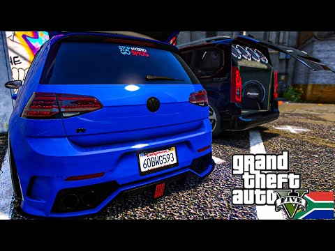 Mzansi Sound Wars in a GOLF 7R 😳🔊 | GTA Mzansi – Forex Trader Lifestyle | Ep.297