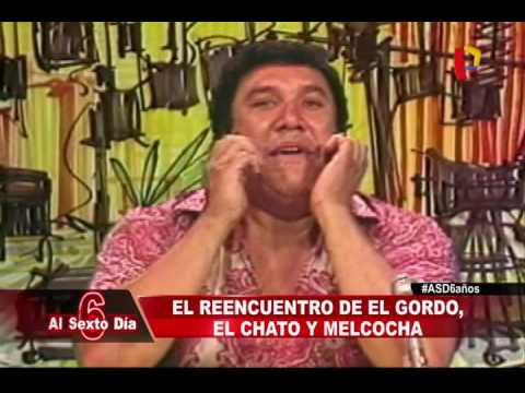 Gordo Casaretto, el Chato y Melcochita: el reencuentro de tres genios
