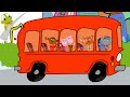 The Wheels On The Bus Song With Animals