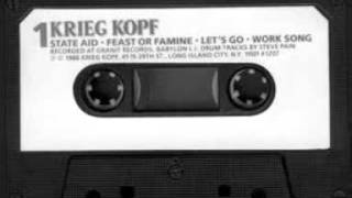 KRIEG KOPF - Work song (Warhead)