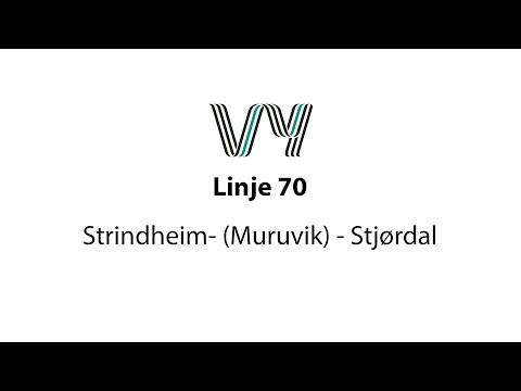 Linje 70 Strindheim - Muruvik - Stjørdal