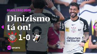 TIMÃO TEM JOGADOR EXPULSO NO 1º TEMPO, MAS VENCE E SOBE NA TABELA! CORINTHIANS 1X0 VASCO