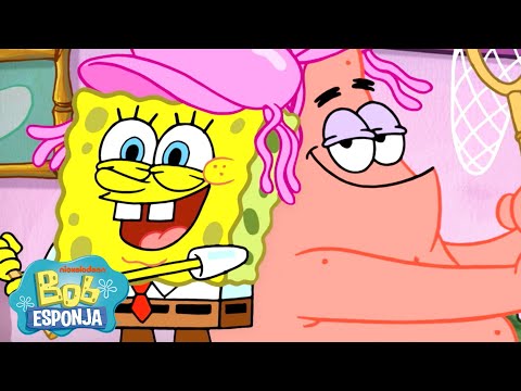 Bob Esponja | 45 MINUTOS do Melhor Dia de Todos do SpongeBob ☀️ | Bob Esponja em Português