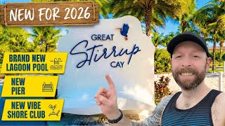 NCL's Great Stirrup Cay 2026 Full Tour: New Pier, New Pool, and New Vibe Shore Club