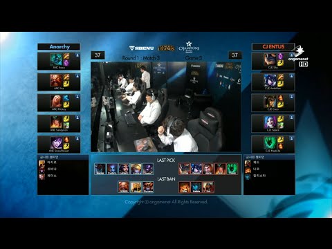 CJ vs ANC Game 3 Highlights (Champions Summer Korea 2015)