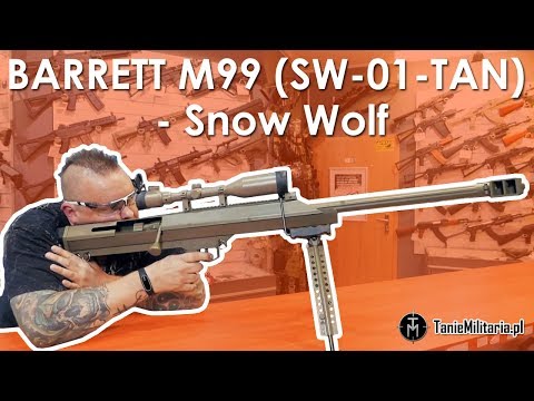 BARRETT M99 (SW-01-TAN) SNOW WOLF - TANIEMILITARIA.PL