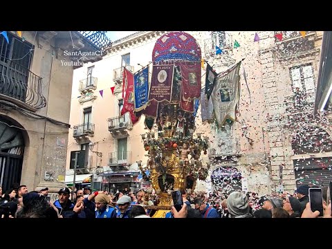 Cereo Ortofrutticoli - 29/1/2023 Festa in Via Gisira Catania