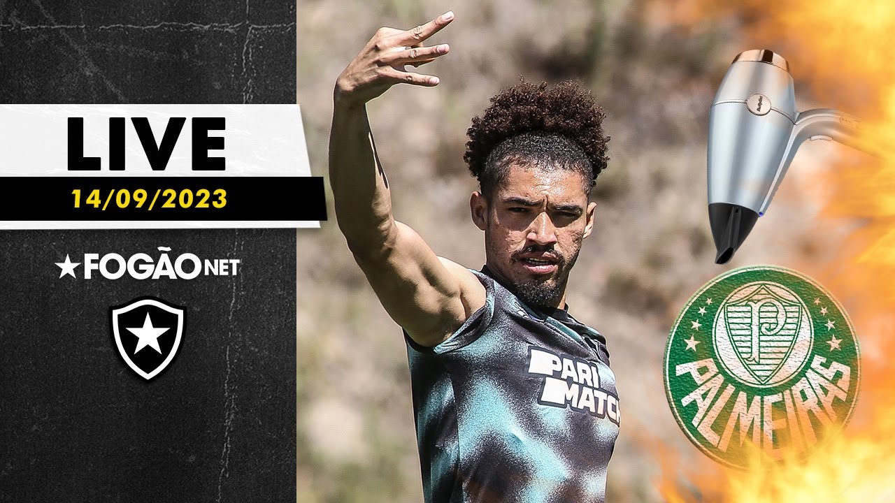 LIVE | Após Flamengo e Grêmio, hoje é dia de secar o Palmeiras; rodada tem ajudado o Botafogo