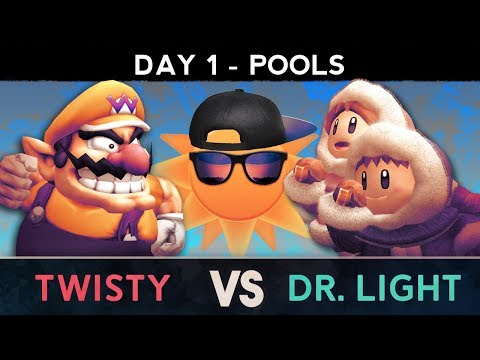 EBB Day 1- PM Pools ft. Twisty (Wario) VS Dr. Light (Icies)