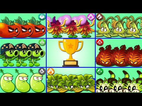 PvZ 2 Tournament 8 Best Plant - Who 's Best Plant? - PvZ 2 Plant Vs Plant