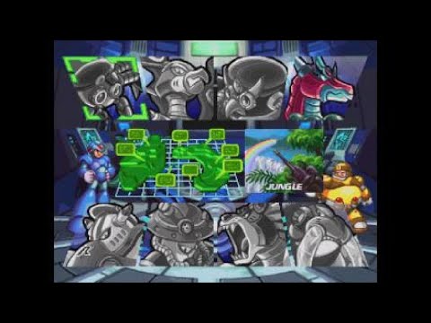 Mega Man X4 (X) Magma Dragoon Stage