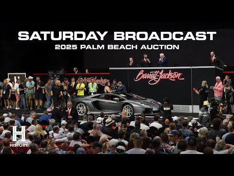 HISTORY Super Saturday Broadcast Replay // Barrett-Jackson 2025 Palm Beach Auction, April 26, 2025