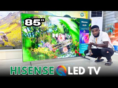 Hisense 85” QLED TV Unboxing & Review