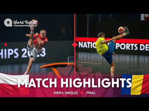 World Teqball Championships | Men's Singles, Final | Highlights