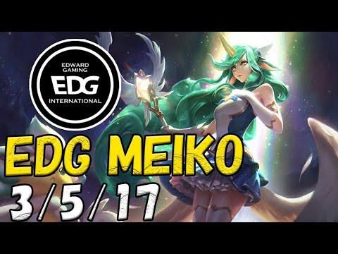 EDG Meiko ソラカ(Soraka) VS ザイラ(Zyra) SUPPORT patch 12.20 NA RANK