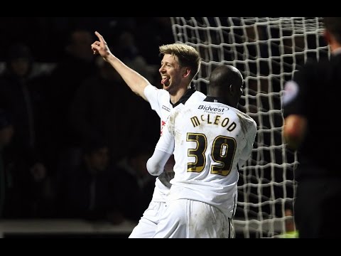 Jon Stead Curls In A Beauty Versus Hartlepool United