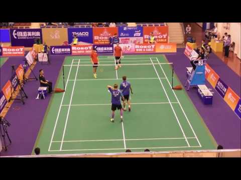 ROBOT Badminton Asia Mixed Team Championships 2017 - ( Group A ) Chinese Taipei Vs  Hong Kong China