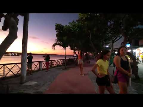 CABEDELO PB - PRAIA DO JACARÉ E O SEU PÔ DO SOL MARAVILHOSO É UM DOS PRONTOS TURÍSTICOS DA CIDADE 
