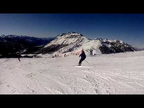 Ski area Alpe Lusia : Zirmes piste (9) (2570m) 19.12.2021