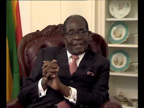 Full set of 5 YouTube videos: #mugabe interview on eve of 90th birthday