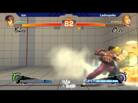 SF25  SSF4AE2012 tournament Jun Fei Long vs Ladnopoka Cody