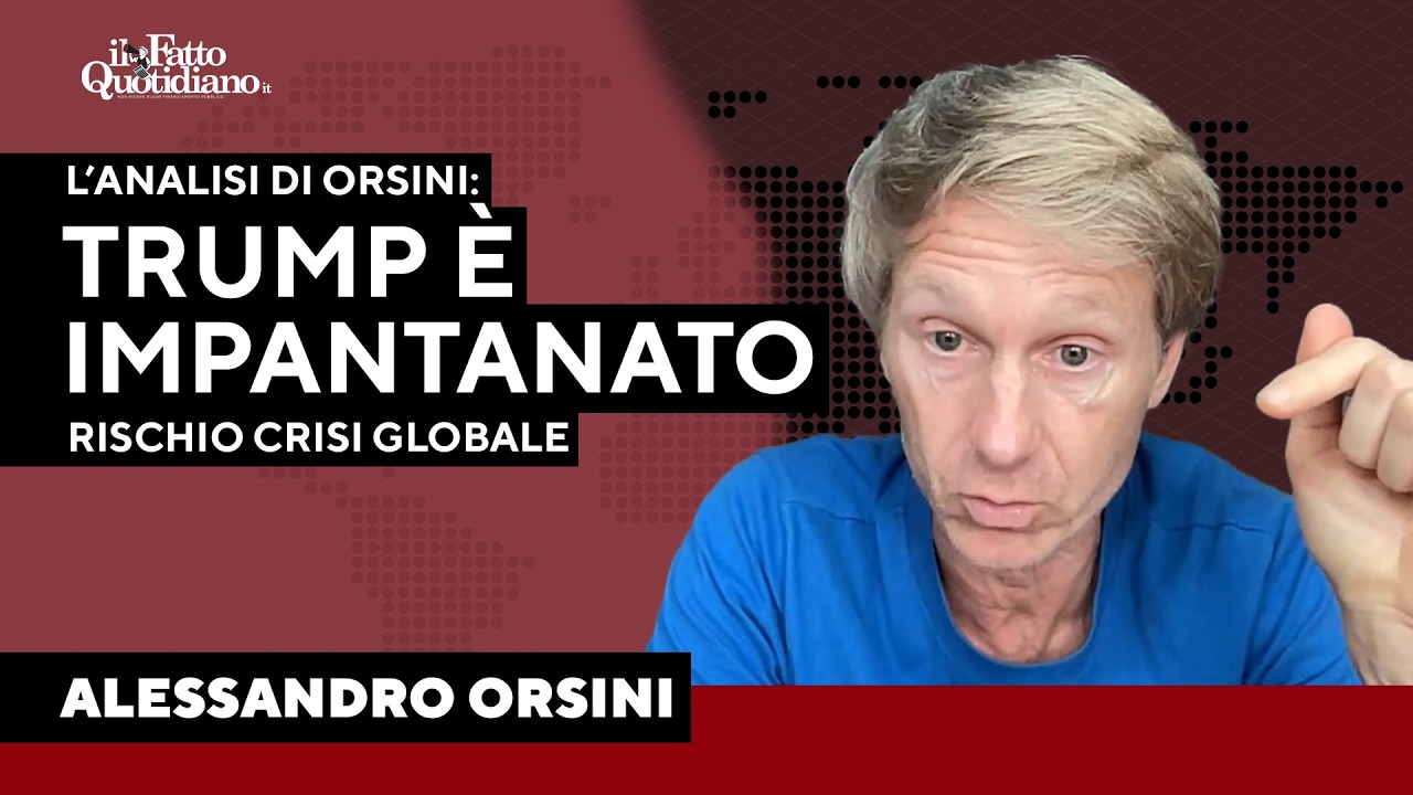 Orsini: “Trump è impantanato in Iran e non sa più come uscirne”