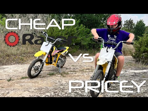 Razor MX650/MX500 Electric Dirt bike Upgrade Comparison