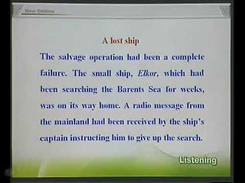 32-3 New Concept English Lesson 32 A lost ship 一艘沉船