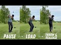 HOW TO CREATE A PAUSE IN YOUR SWING👌 FOR AWESOME TIMING👍TEMPO AND EFFORTLESS POWER💪GOLF WRX