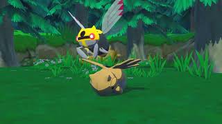 Nincada evolves into Ninjask & Shedinja (fan animation)