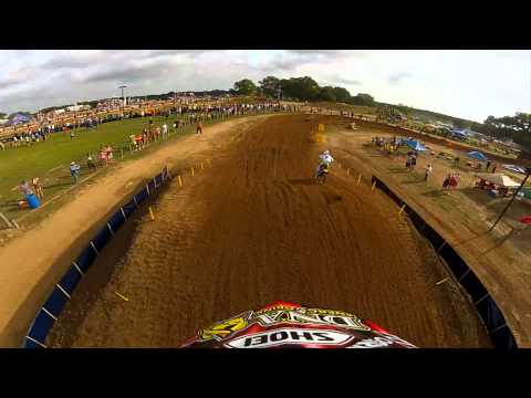 GoPro HD: Josh Grant Practice Lap 2012 Lucas Oil Pro Motocross Championship Freestone
