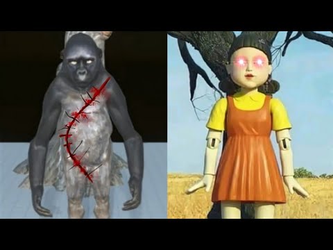 Indonesia Squid Game Versi Projectile Gorilla - Animal Revolt Battle Simulator