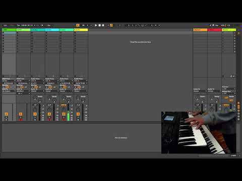 Trance noodle with Roland FA-06 and Behringer Model D