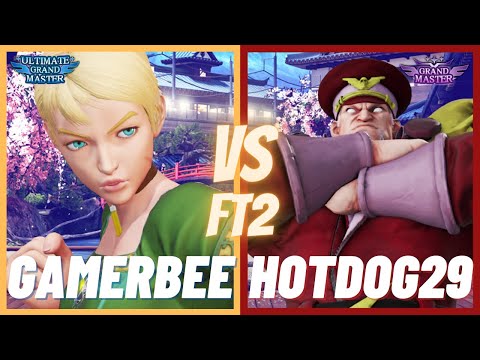 SFV 🌟 Gamerbee (Cammy) vs Hotdog29 (M.Bison) 🌟 Street Fighter V