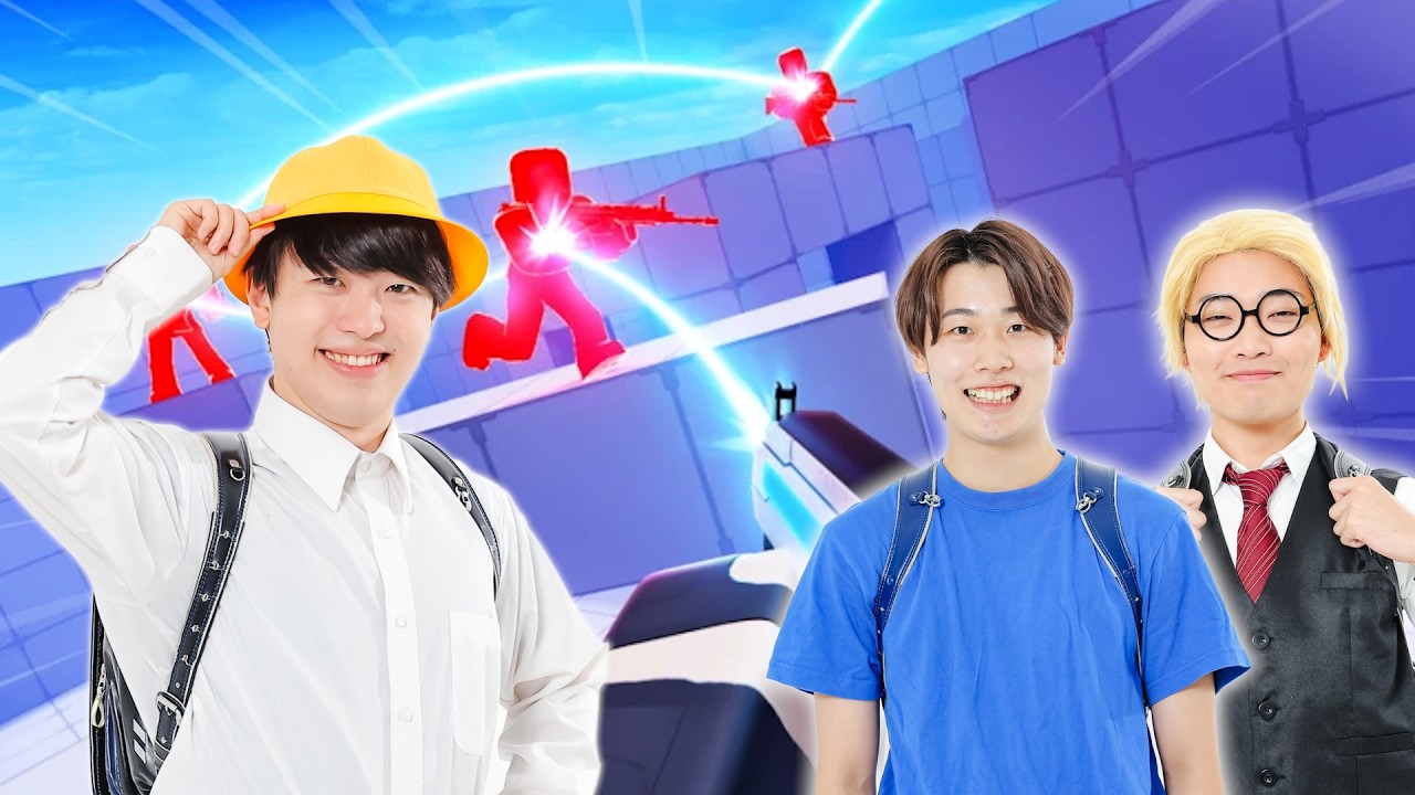 【ロブロックス】へっぽこ3人のライバル真剣勝負生配信！きいた&やねすけ&うど潤