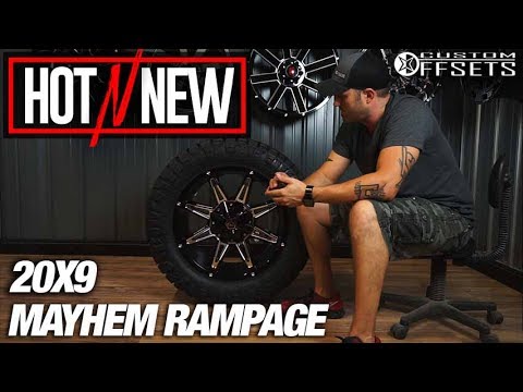 Hot n New Ep. 80: Mayhem Rampage 20x9 0 Black & Machined