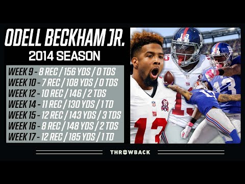 Odell Beckham Jr's DOMINANT 2014 Rookie Season!