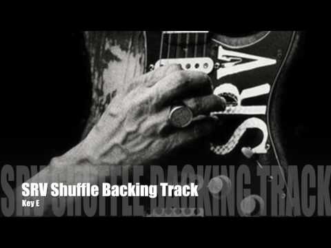 Stevie Ray Vaughan SRV Texas Shuffle Blues Style Backing Track in E
