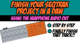 Recording Multitrack Audio From a Yamaha SEQTrak in your DAW