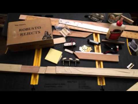 The easiest way to build a cigar box guitar?