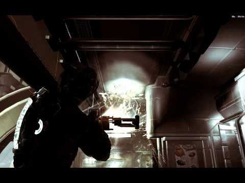 Dead Space 2 Gameplay, Part 19. Meeting Ellie and Cysts in the Concourse (Walkthrough, 1080p HD)