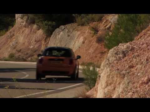 New 2015 Volcanic Orange MINI Cooper Driving Scenes