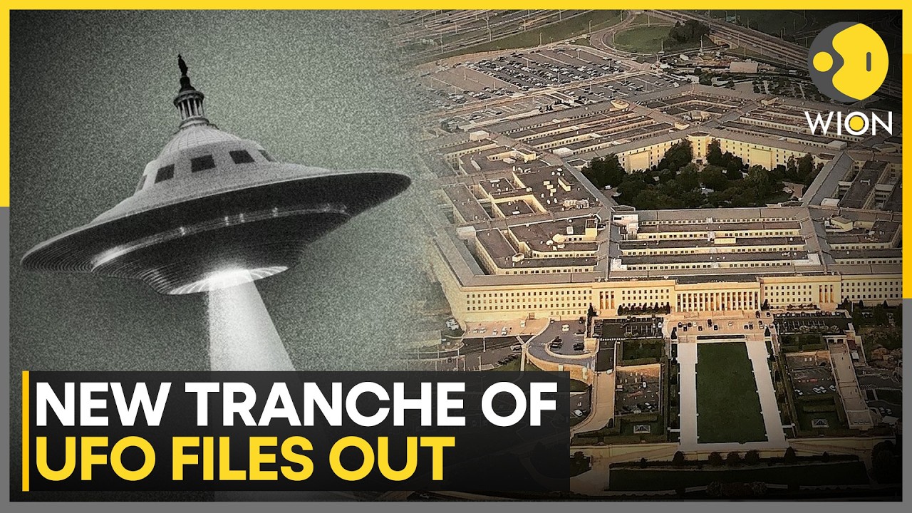 Pentagon Releases New UFO Files & Six New Videos | WION