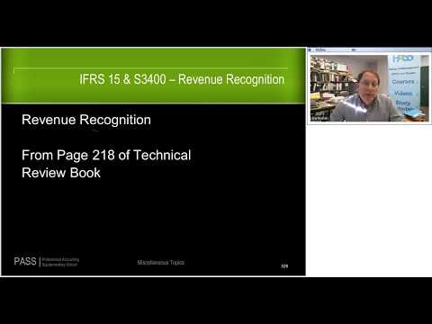 IFRS 15 | Revenue Recognition | CPA Exam Prep - YouTube