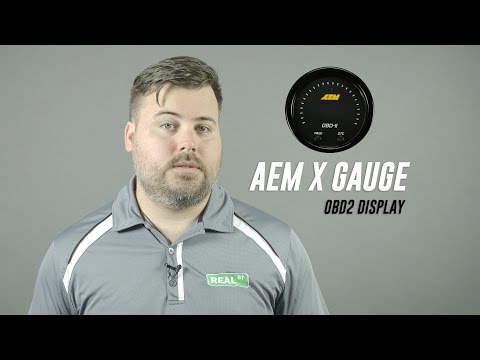 AEM 30-0311 X-Series All in One OBDII OBD2 Digital Datastream Gauge Review Real Street Performance